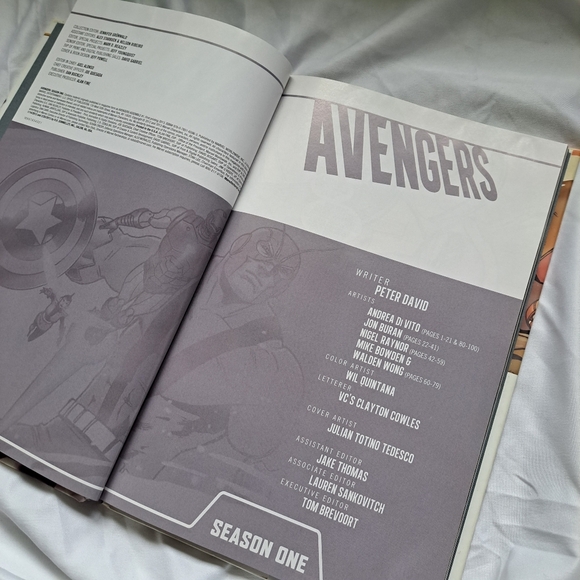 Avengers: Season One Marvel Novel by Peter David Hard Cover comic book - Picture 9 of 12